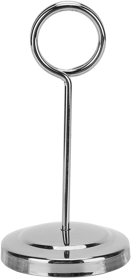 Roestvrij Staal - Dailygoods- Kaarthouder Tafelnummerhouder