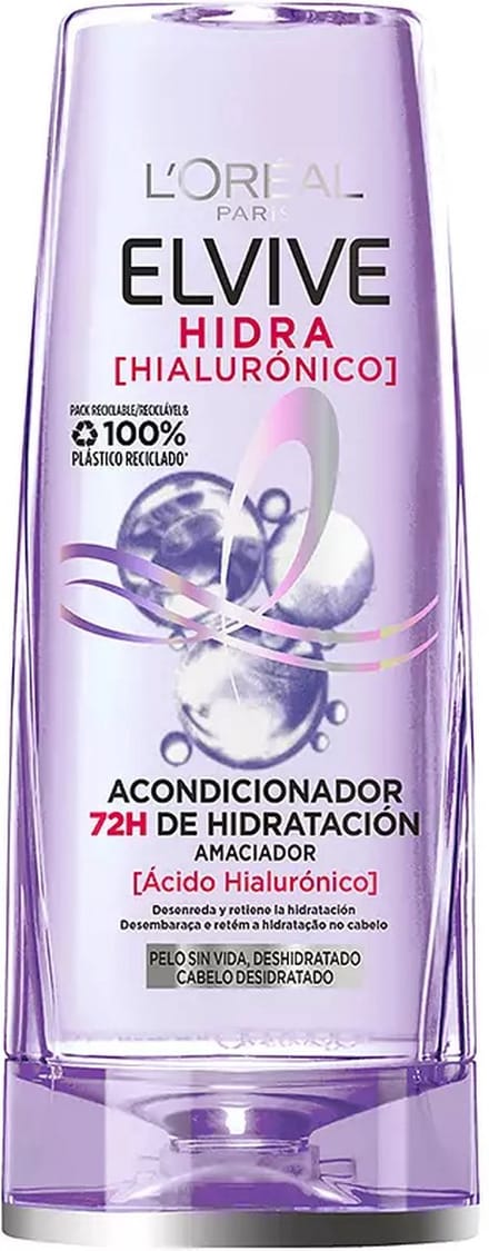 Conditioner L'Oreal Make Up Elvive Hidra Hydraterend Hyaluronzuur (300 ml)