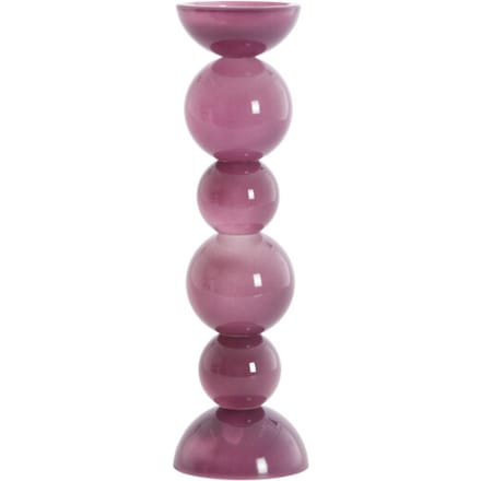 Light & Living - Kaarsenhouder ITINGA - Ø9.5x34 cm - Paars