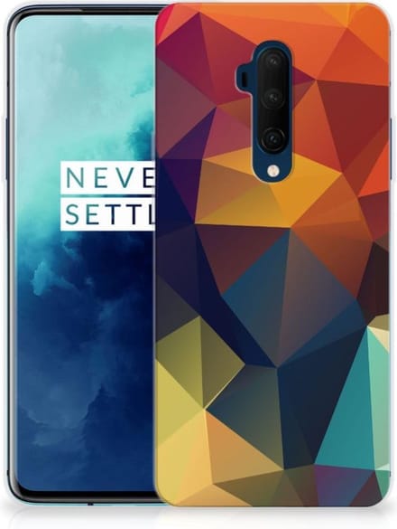 OnePlus 7T Pro TPU Hoesje Polygon Color