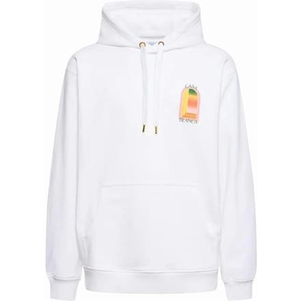 Casablanca Gradient Arch Logo Witte Hoodie