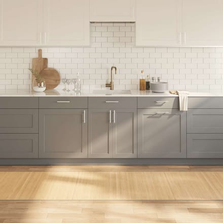 vidaXL - Vloerkleed - rechthoekig - 80x300 - cm - bamboe - lichtnaturel