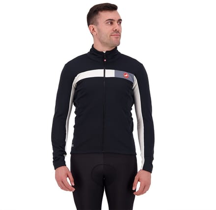 Castelli Mortirolo 6s Gore-tex Infinium™ Windstopper® Jas Zwart M Man