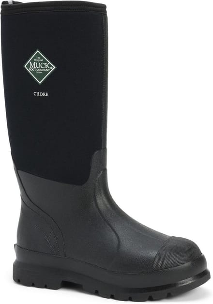 Muck Boot Chore Classic Hoog | Zwart - Regenlaarzen - Maat 45 -