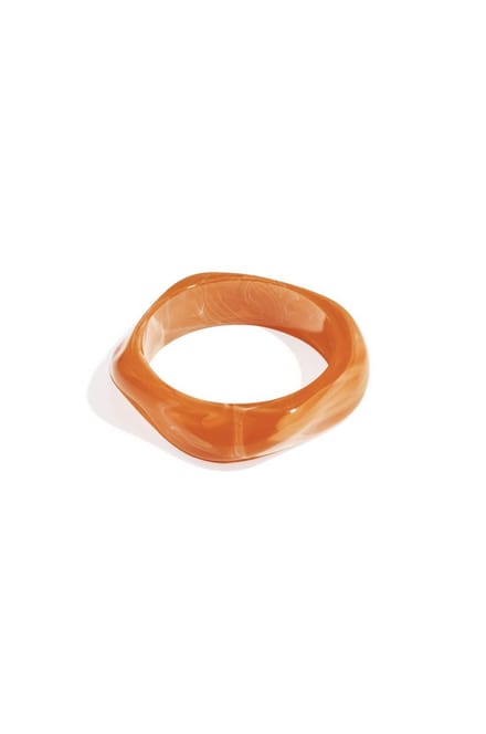 Yehwang - Armband - Bangle - Oranje - Acryl - Statement - Must - Trendy