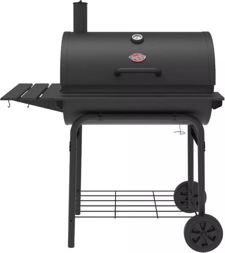 Char-Griller Pro Deluxe Grill Vat Houtskool - Zwart