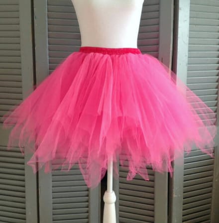 Super tutu - Fuchsia roze maat M