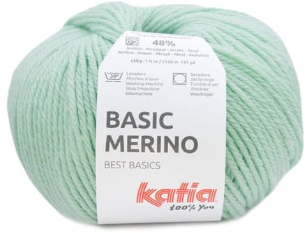 Katia Basic Merino - 103 mint - Wol/Acryl Garen