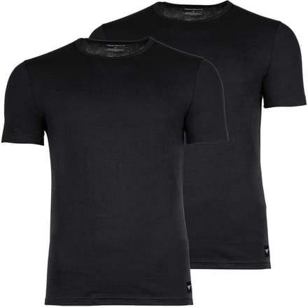 Emporio Armani T-shirt ESSENTIAL LOGOLABEL Set van 2
