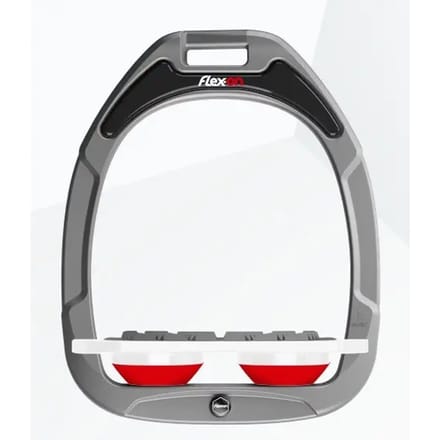 Plat Grip Aluminium/Wit/Rood Flex-On Green Composite