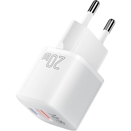 Essager 20W USB-A + USB-C Compact Power Adapter Wit