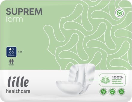 Lille Suprem Form Regular PLUS - Anatomisch verband - Incontinentieverband - 4 x 25/stuks