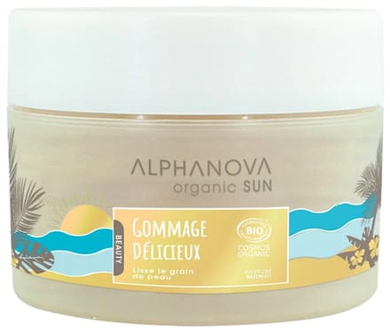 ALPHANOVA SUN BIO Delicious vegan sugar scrub 200g