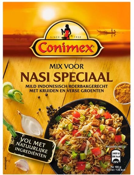 Conimex | Kruidenmix | Nasi Speciaal | 12 x 36 gram