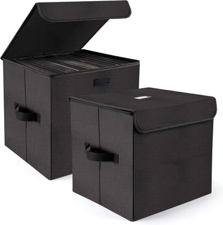 CD Koffer - LP Opbergdoos - Platen Opbergkoffer Praktisch