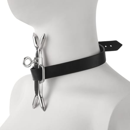 Banoch | Heads up | verstelbare collar met pin