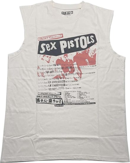 Sex Pistols - Filthy Lucre Tanktop - S - Creme
