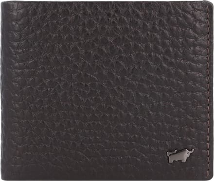 Braun Büffel Portemonnee Yannik RFID Wallet 4+4CS Dark Brown Donkerbruin