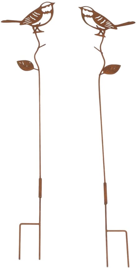 Dream-Garden Tuinstekers- tuinprikker twee vogel set 2 stuks 75 cm