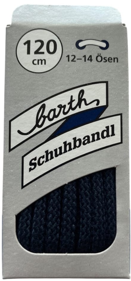 Veters dik rond 120 cm Blauw (Barth)03