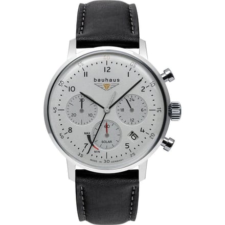 Bauhaus 2086-1 Dessau solar chronograaf horloge