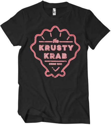 Spongebob The Krusty K-rab, sinds 1999 – T-shirt, zwart