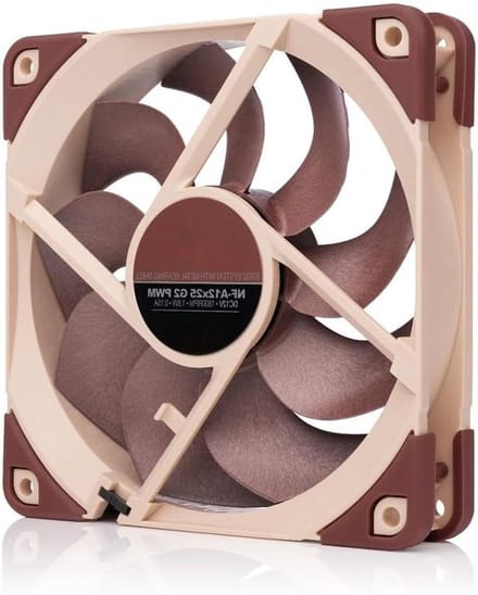 Koelventilator - Ventilator Cooler - Laptop Koelen - Geluidsarm Ontwerp - 120x120x25mm - Zwart