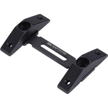 BBB Bidonhouder Zwart  - BBC-113 bidonhouder bracket DualMount mat zwart - one size