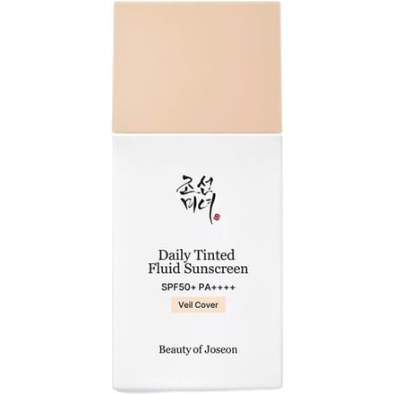 Beauty of Joseon Dagelijkse Getinte Zonneserum Veil Cover Lichtgewicht UV-verzorging SPF50+ PA++++ 50ml LN130