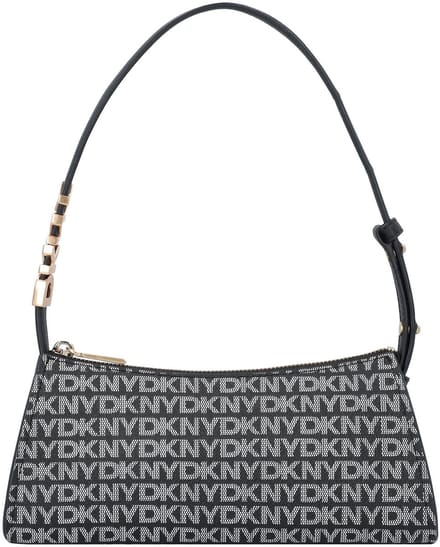 DKNY Schoudertas Avril Shoulder Bag BK Logo - BK Zwart