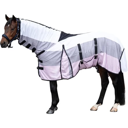 Paardenvliegendeken met halsdekking HKM Strong