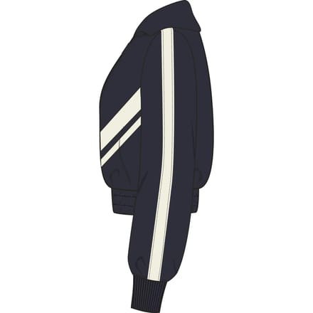 Crop sweatshirt voor dames Fila Avigna