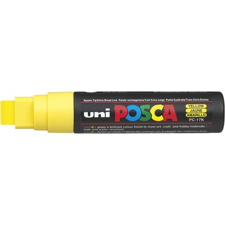 Paintmarker Uni POSCA PC17K extra breed rechthoek gl