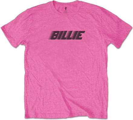 Billie Eilish - Racer Logo & Blohsh Heren T-shirt - M - Roze