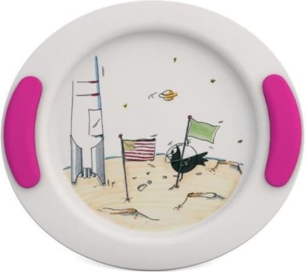Kinderbord Ruimtevaart - Roze