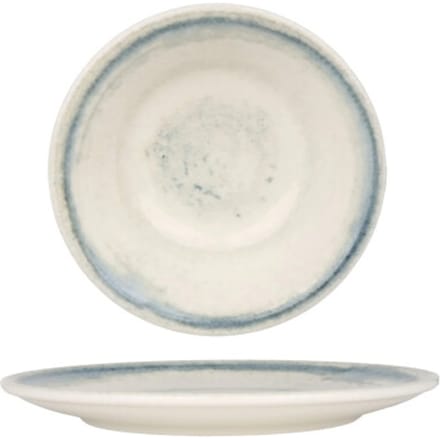 Bonna Dessertbord - Rivus Line - Porselein - 15 cm - set van 6