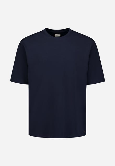 Interlock T-shirt met ronde hals