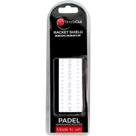 Shockout Pádel Transparante Padel Racketbeschermer