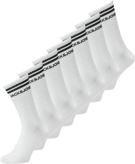 JACK&JONES ADDITIONALS - JACOLLIE STATEMENT 7 PACK SOCK Heren Sokken