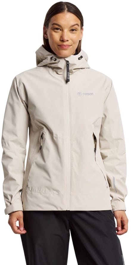 Tenson Wingra Regen Jas Dames Grijs M/38