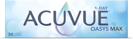 +1.00 - ACUVUE® OASYS MAX 1-Day - 30 pack - Daglenzen - BC 8.50 - Contactlenzen