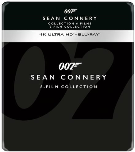 James Bond - Sean Connery Collection (4K Ultra HD Blu-ray) (Steelbook)