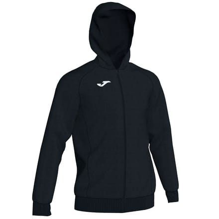 Joma Menfis Jas Met Kap Kinderen - Zwart | Maat: 4XS (128)