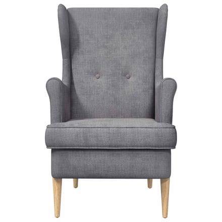 vidaXL - Fauteuil - Lichtgrijs - ARES