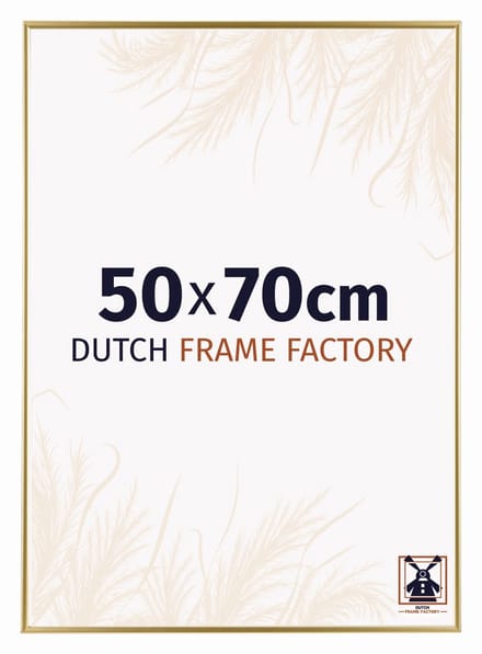 Fotolijst 50x70 cm - Kunststof - Goud - Easy