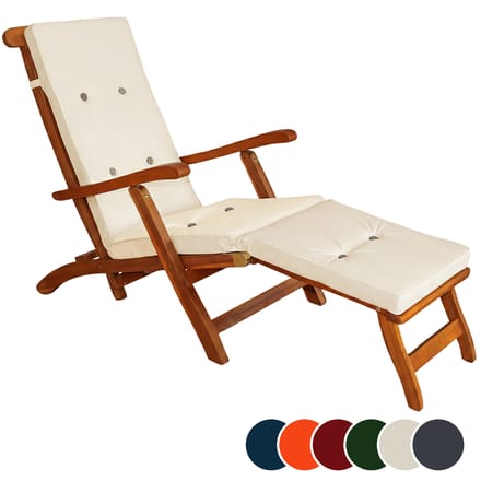 Detex Ligbedkussen - Créme - 173x43x6cm