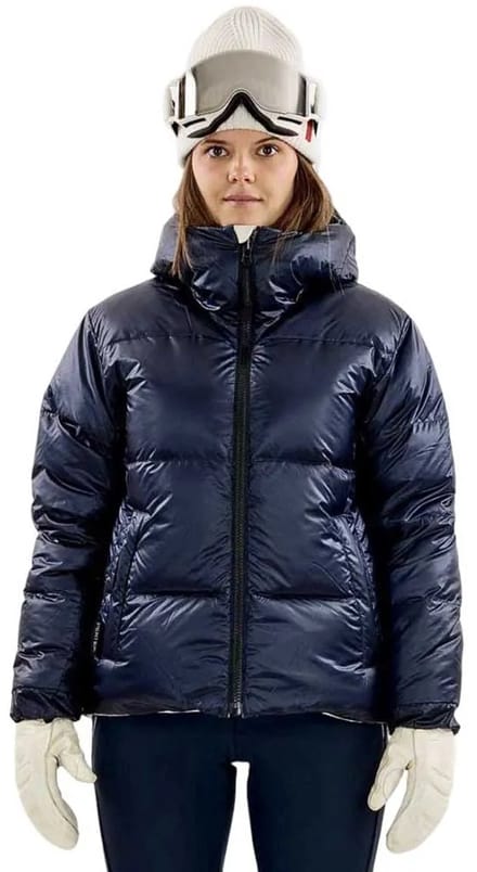 The Mountain Studio Pertex Reversible Tecno Donzen Jas Blauw S Vrouw