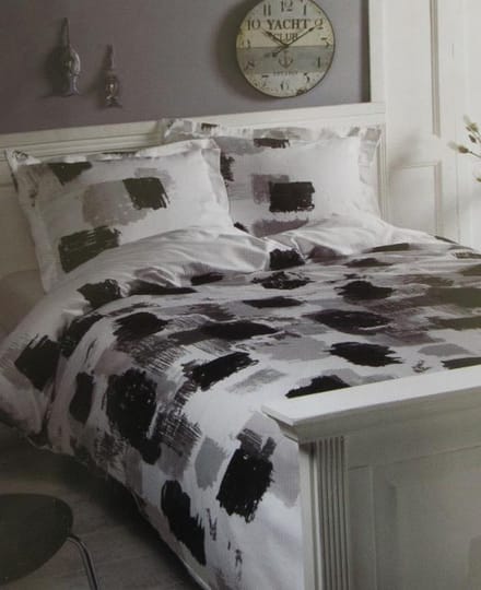 Papillon Geneve Dekbedovertrek - Eenpersoons - 140x200/220 cm - Grey