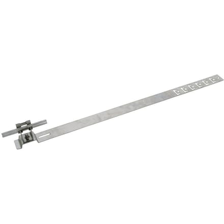 Dehn Dakstroomgeleiderhouder UNIgrip StSt H20mm Rd 8mm L475 V2A - 206229
