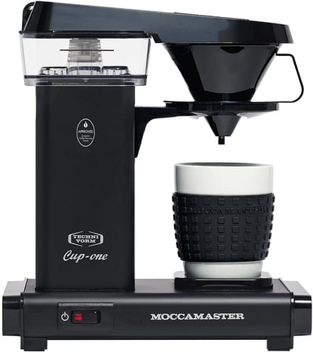 Moccamaster Cup-One - Filterkoffiezetapparaat - Matt Black - 5 jaar garantie